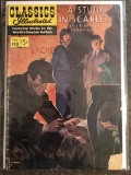 Classic Illustrated Comic #110 A Study in Scarlet #1 Painted Cover 15 Cents