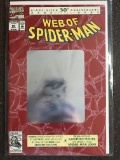 Web of Spider Man Comic #90 Marvel Comics Silver Hologram Cover KEY