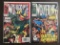 2 Issues Wolverine Comic #68 & #71 Marvel Comics Battleground