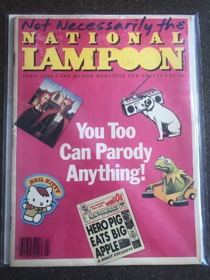 National Lampoon Magazine April 1984 How to Lampoon Anything