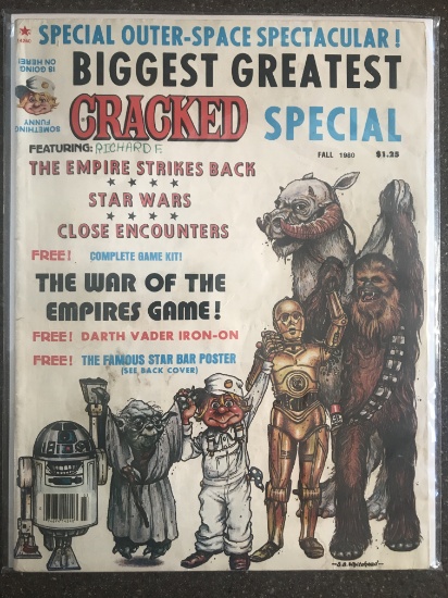 Cracked Biggest Greatest Magazine Major Magazine 1980 Bronze Age