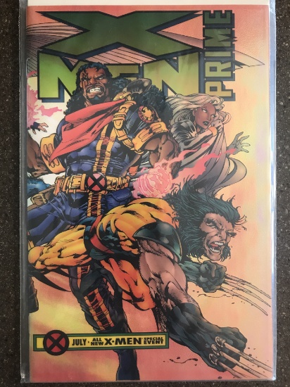 XMen Prime Comic #1 Marvel Comics KEY 1st Issue Chrome Cover