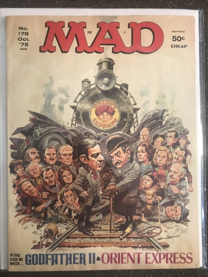 MAD Magazine #178 EC 1975 Bronze Age Godfather II