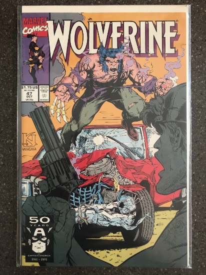 Wolverine Comic #47 Marvel Comics Dog Day Larry Hama Don Hudson