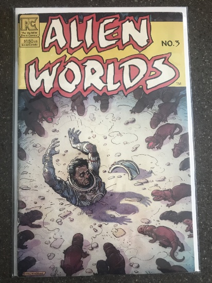 Alien Worlds Comic #3 Pacific Comics 1983 Bronze Age