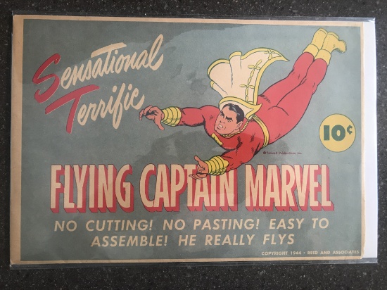 Flying Captain Marvel Fawcett Publishing 1944 GOLDEN AGE 10 Cents