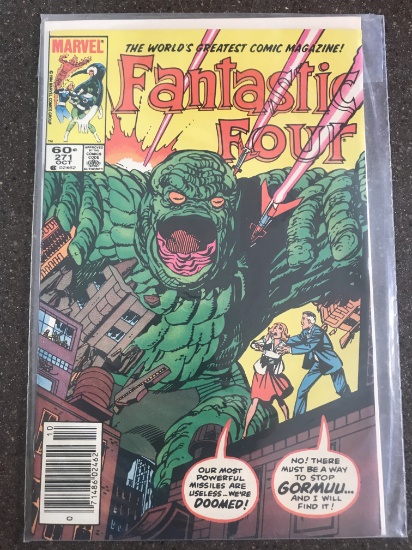 Fantastic Four Comic #271 Marvel Comics 1984 Bronze Age KEY 1st Appearance of Gormuu