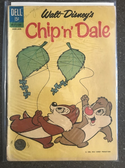 Walt Disneys Chip n Dale Comic #30 DELL 1962 Silver Age Cartoon Comic 15 Cents