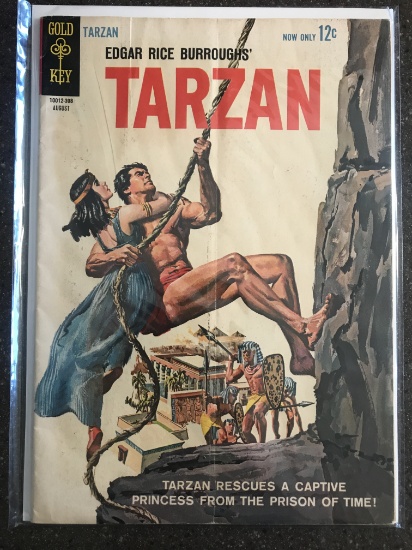Tarzan of the Apes Comic #137 Gold Key 1963 SIlver Age 12 Cents Edgar Rice Burroughs Painted Cover