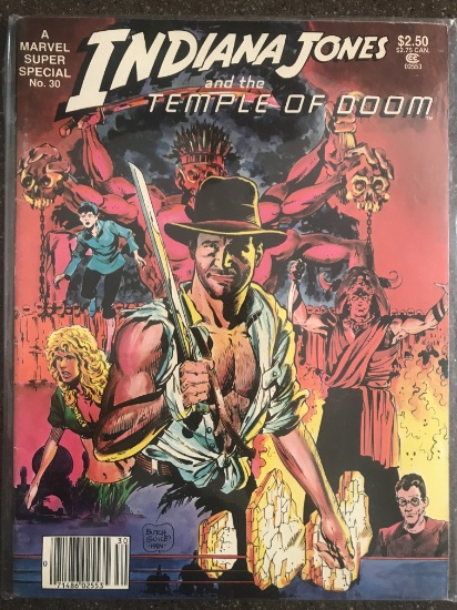 Marvel Super Special #30 Indiana Jones and the Temple of Doom 1984