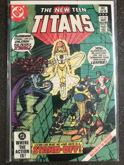The New Teen Titans Comic #25 DC Comics KEY 16 Page Preview Masters of the Universe