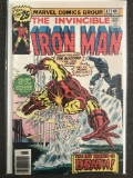 Iron Man Comic #87 Marvel Comics 1976 Bronze Age KEY Origin of Blizzard