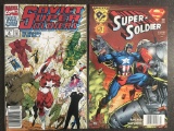 2 Issues Super Soldier #1 & Soviet Super Soldiers #1 Marvel Comics KEY 1st Issues