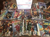 Medium Flatrate Box J Contains 78 Ironman, Flash, Nova, Avenger and WildCats Comics