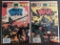 2 Issues WAR Comic #43 & #44 Charlton Comics 1984 Bronze Age Comics