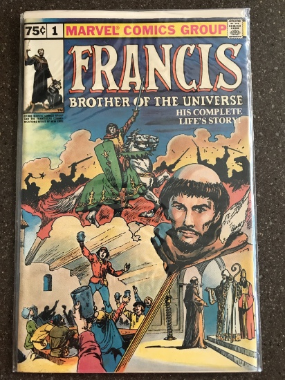 Francis Brother of the Universe Comic #1 Marvel Comics 1980 Bronze Age Key 1st Issue