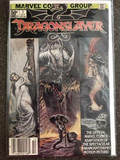 Dragonslayer Comic #1 Marvel Comics 1981 Bronze Age KEY 1st Issue