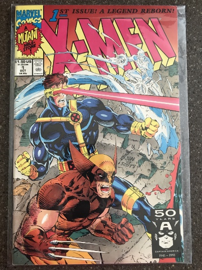 X Men Comic #1c Marvel Comics KEY 1st Issue Nick Fury Cameo