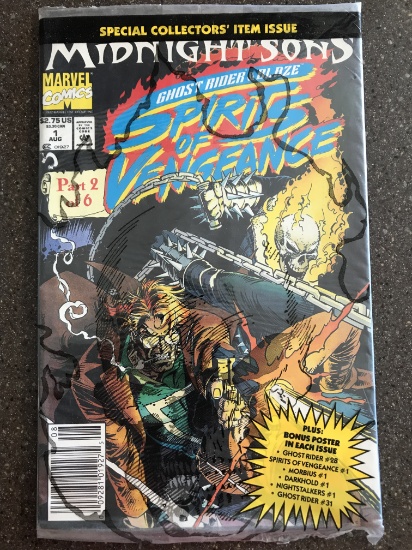 Ghost Rider & Blaze Spirits of Vengeance Comic #1 Marvel Comics KEY 1st Issue