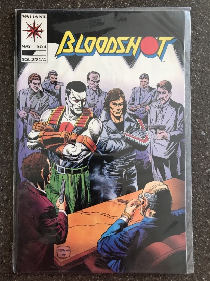Bloodshot Comic #4 Valiant Comics Character Played by Vin Diesel in the Movie