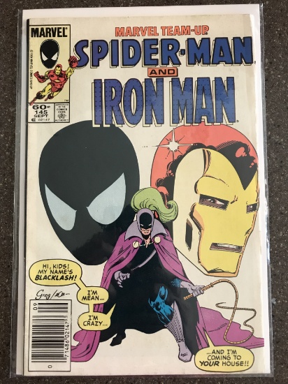 Marvel Team Up Spider-Man and Iron Man Comic #145 Marvel 1984 Bronze Age