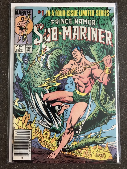 Prince Namor Sub-Mariner Comic #1 Marvel 1984 Bronze Age Key First Issue