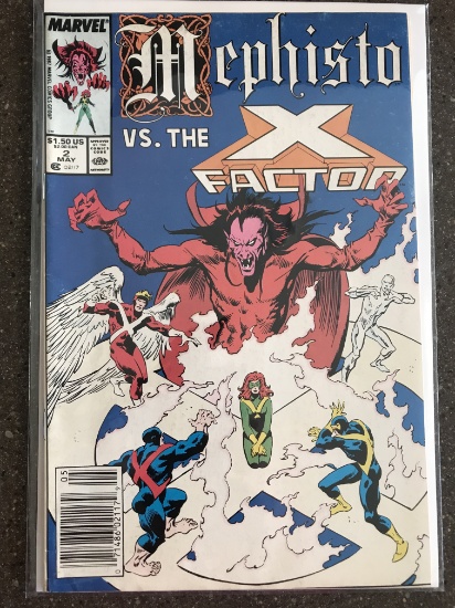 Mephisto vs. the X-Factor Comic #2 Marvel 1987 Copper Age