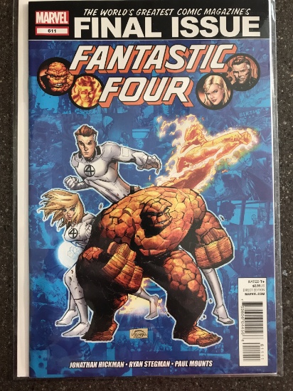 Fantastic Four Comic #611 Marvel Key Final Issue