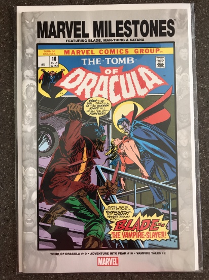 Marvel Milestones Tomb of Dracula #10 Blade Man-Thing & Satana Gil Kane