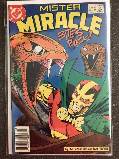 Mister Miracle Comic #2 DC Comics 1989 Copper Age