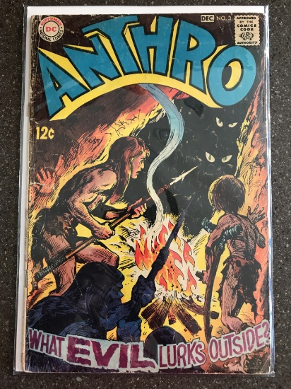 Anthro Comic #3 DC Comics 1968 Silver Age Howie Post 12 Cents