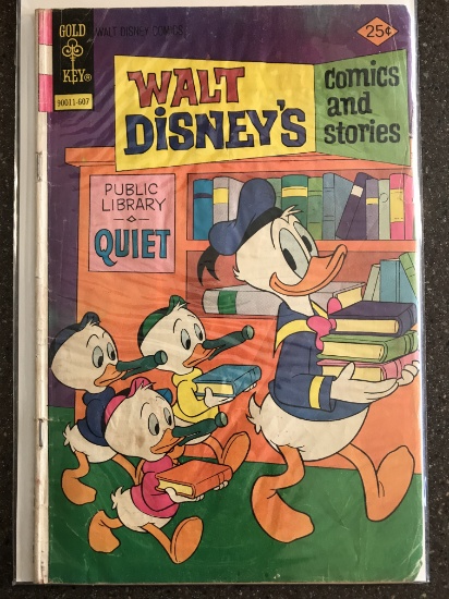 Walt Disneys Comic and Stories #430 Gold Key 1976 Bronze Age Donald Duck Huey Dewey Louie
