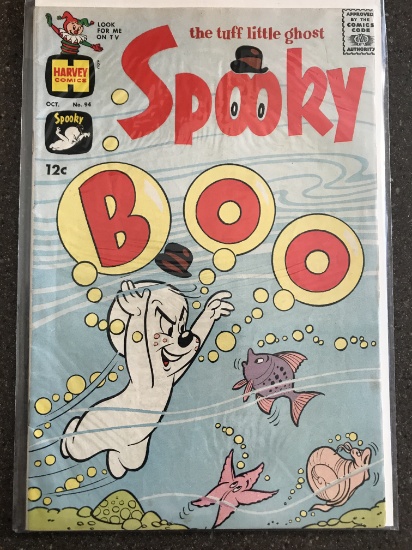 Spooky Comic #94 Harvey Comics 1966 Silver Age Cartoon Comic 12 Cents