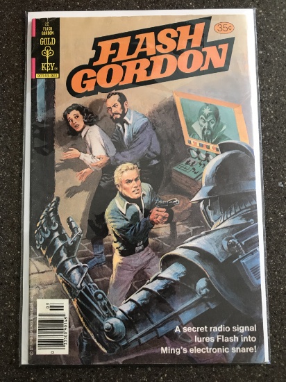 Flash Gordon Comic #22 Gold Key 1979 Bronze Age Painted Cover 35 Cents