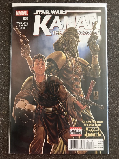 Star Wars Kanan the Last Padawan Comic #4 Marvel Comics Star Wars Rebels