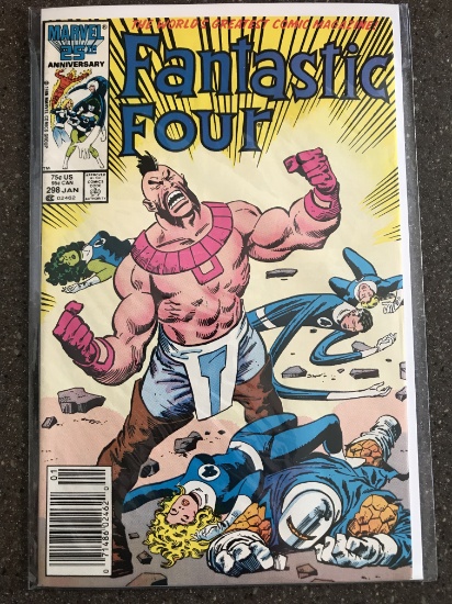 Fantastic Four Comic #298 Marvel 1987 Copper Age Sal Buscema John Buscema