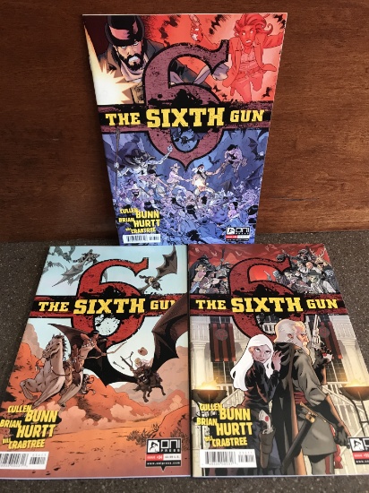 3 Issues The Sixth Gun Comics #33 - #35 Oni Press