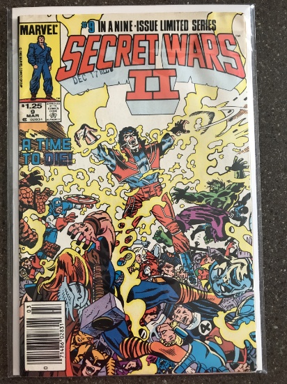 Secret Wars II Comic #9 Marvel Comics 1986 Copper Age KEY Final Issue