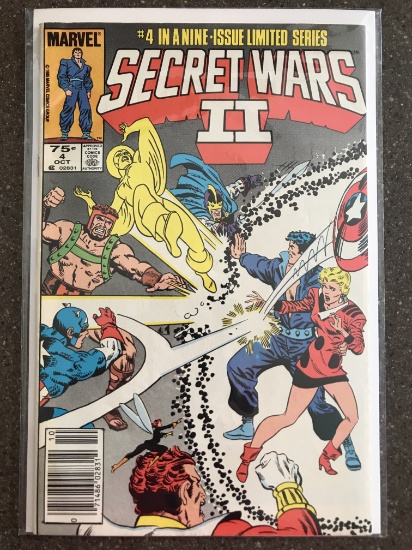 Secret Wars II Comic #4 Marvel Comics 1985 Bronze Age