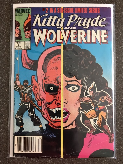 Kitty Pryde and Wolverine Comic #2 Marvel Comics 1984 Bronze Age