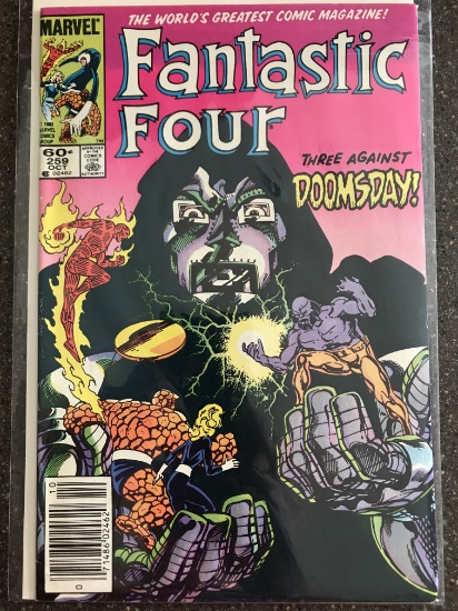 Fantastic Four Comic #259 Marvel Comics 1983 Bronze Age Doomsday