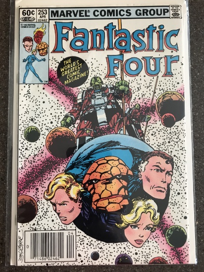 Fantastic Four Comic #253 Marvel Comics 1983 Bronze Age Negative Zone