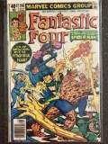 Fantastic Four Comic #218 Marvel Comics 1980 Bronze Age Spider Man Frightful Four