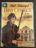 Walt Disney's Davy Crockett at the ALAMO Comic Dell Four Color #639 Movie 1955 Golden Age 10 Cents