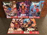5 Issues Wolverine and the XMen Comics #31 - #35 The Complete Hellfire Saga