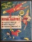 Captain Marvel 3 Famous Flying Marvels Fawcett 1945 GOLDEN AGE Punch Out Toy Never Been Used