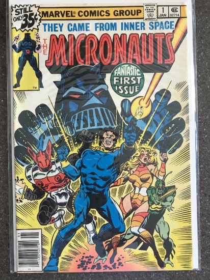 Micronauts Comic #1 Marvel 1979 Bronze Age Key First Issue