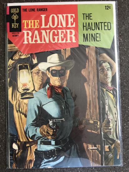 The Lone Ranger Comic #8 Gold Key 1967 Silver Age Painted Cover 12 Cents