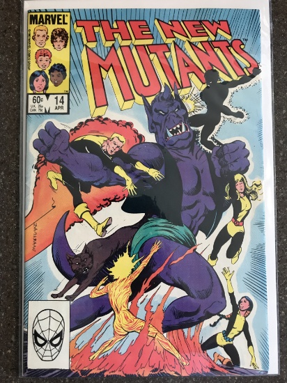 The New Mutants Comic #14 Marvel 1984 Bronze Age KEY 1st Appearance of Magik