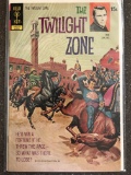 Twilight Zone Comic #42 Gold Key 1972 Bronze Age Painted Cover 15 Cents Rod Serling